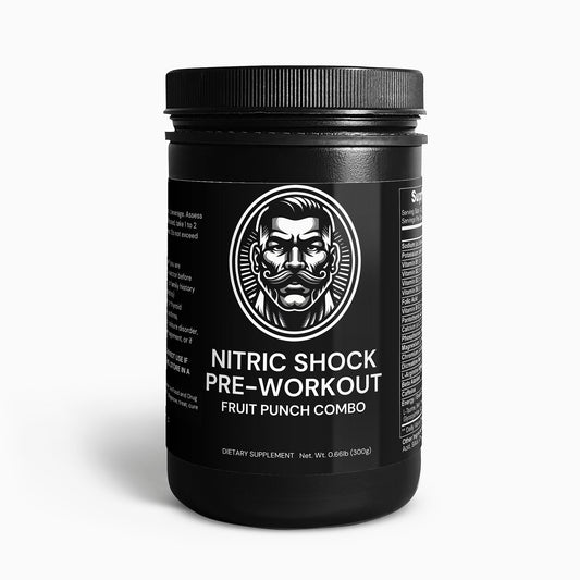 NITRIC SHOCK PRE-WORKOUT (FRUIT PUNCH COMBO)